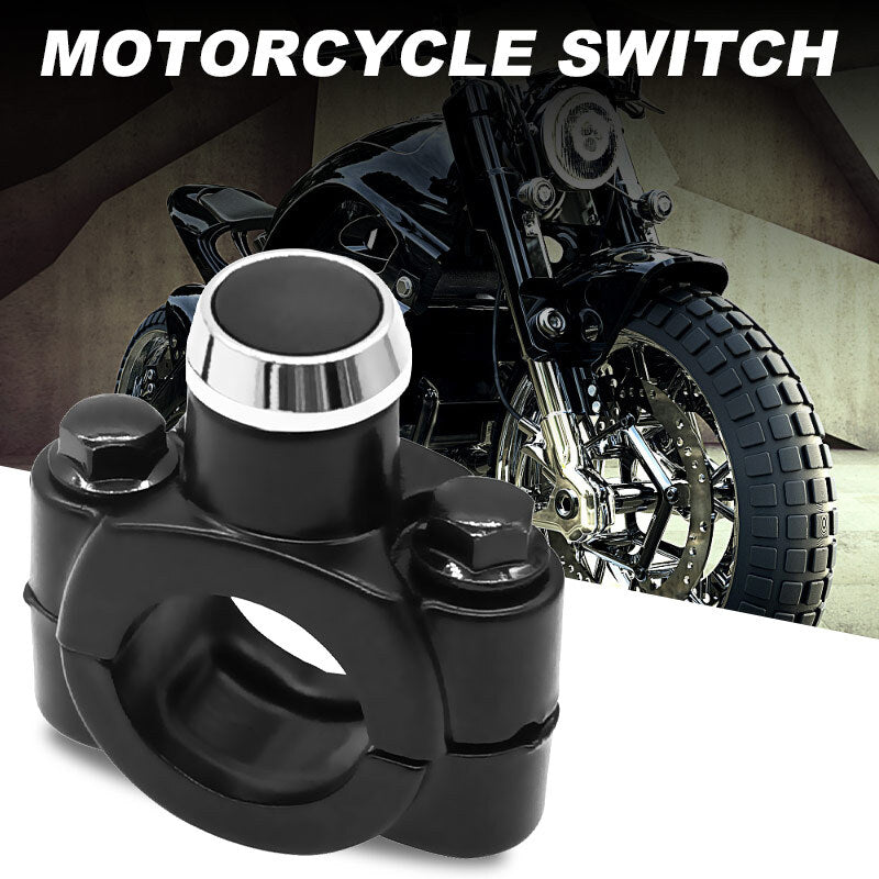 Motorcycle 7/8 Handlebar ATV Kill Switch ON OFF Push Button Headlight Fog Spot