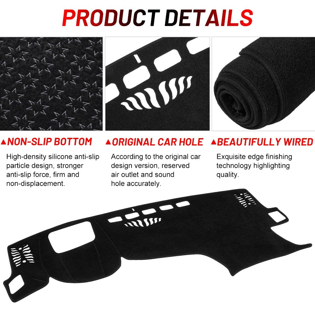 Car Dashboard Cover Sunshield Pad Mat Fit For L-EXUS NX350 NX350h 2022 Left Side