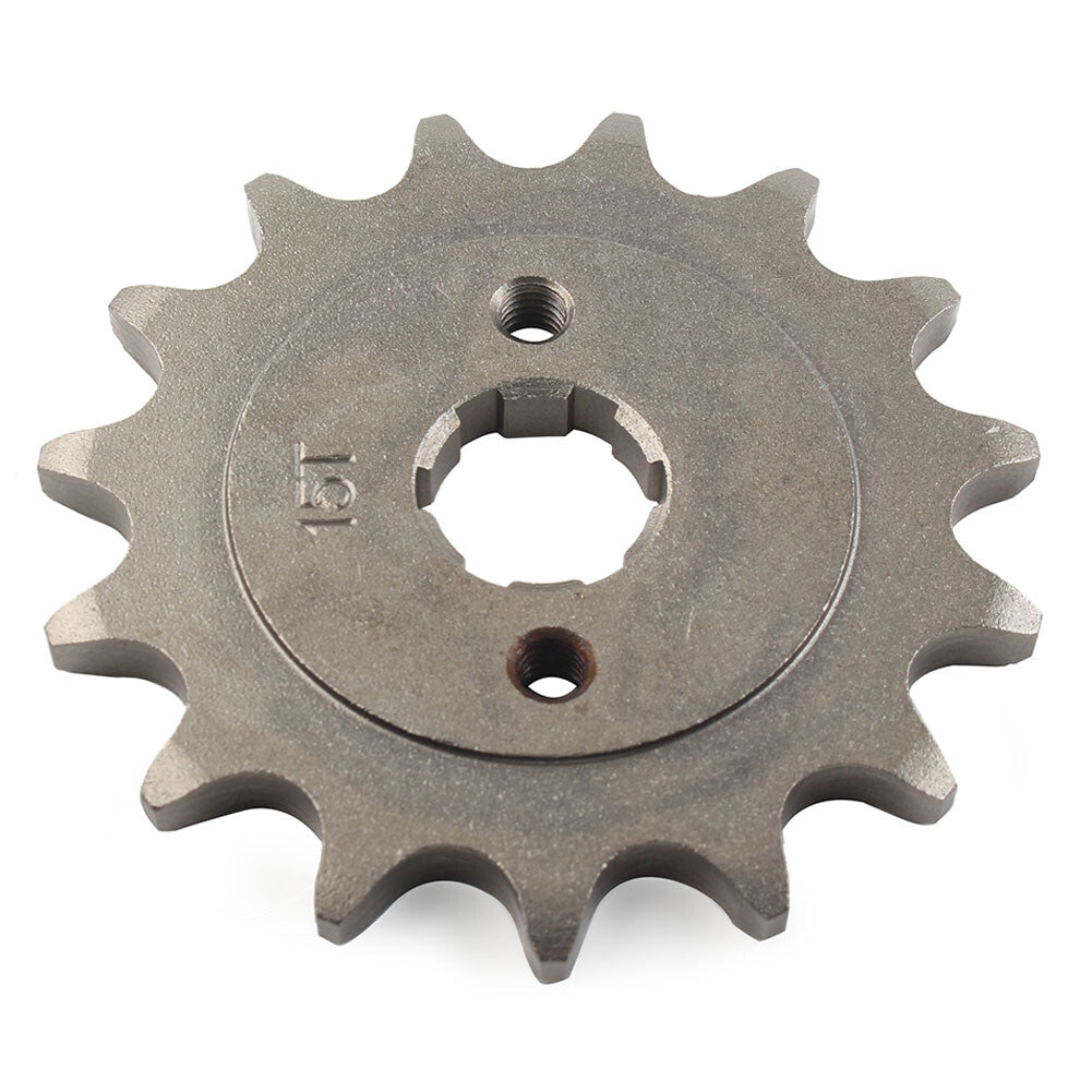 Chain Front Sprocket Cog Fit 125cc-250cc Dirt Pit Bike ATV Go Kart 520-15T 20MM Q