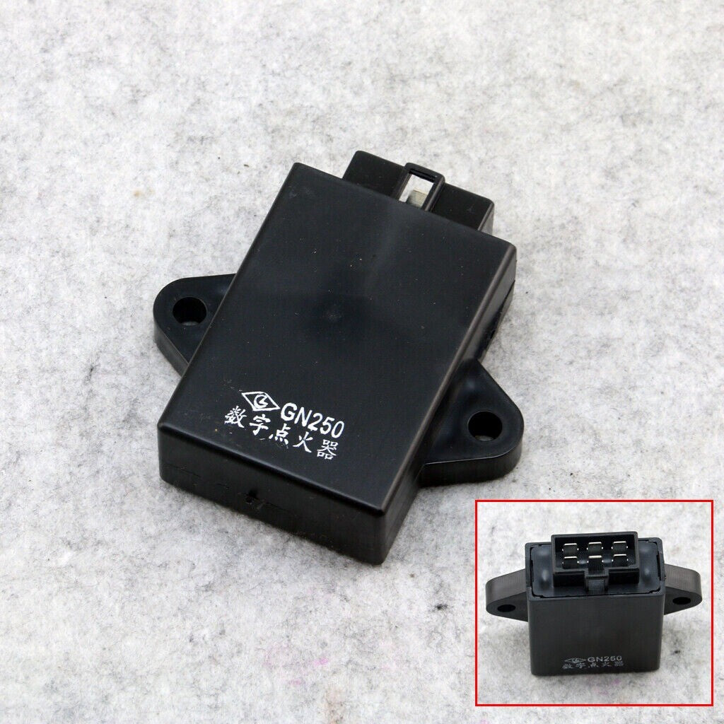 Motorcycle GN250 Digital Ignition Control Module CDI Box UNIT 6pin plug 250cc