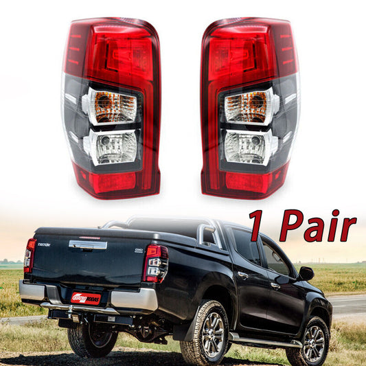 2Pcs Rear Tail Light Reverse Brake Light for Mitsubishi L200 Triton 2019-2020