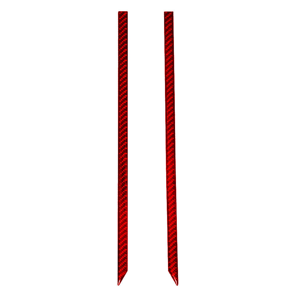 Red Carbon Fiber Passenger Dashboard Cover Trim for Jetta Sedan 7.29 v