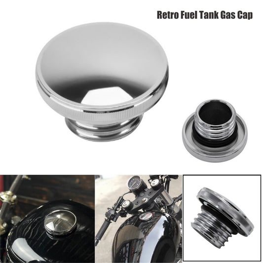 CNC chrome-plated OE equipment manufacturer ( ) gas tank cap for Harley Street XL883 1200 Dyna Softail- n