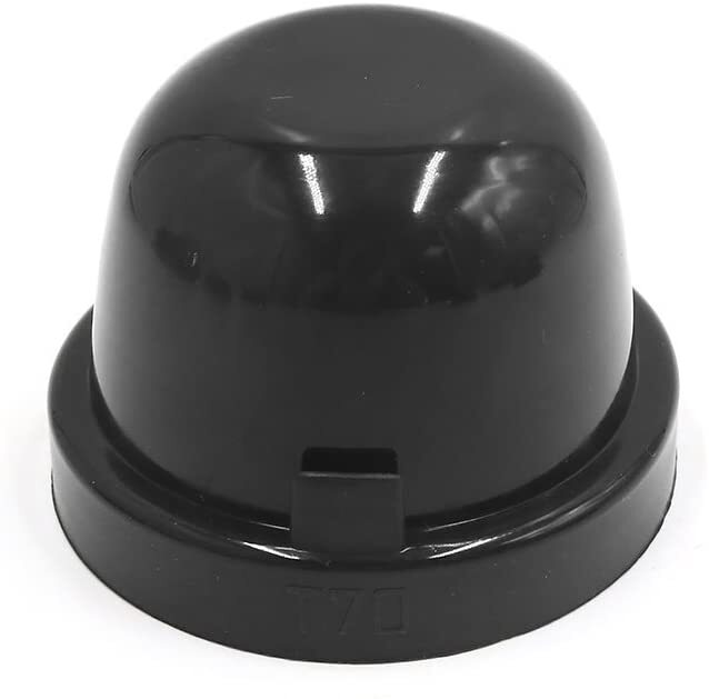 2Pcs Rubber Headlight Housing Extended Dust Cover Boot Cap Accessories Universal