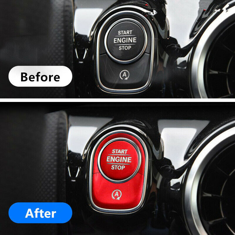 Engine start/stop button switch cover for A-Class 2019- n