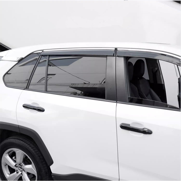 Bright black Car Front Door Handles Cover Trim For Highlander 2020-2024 v