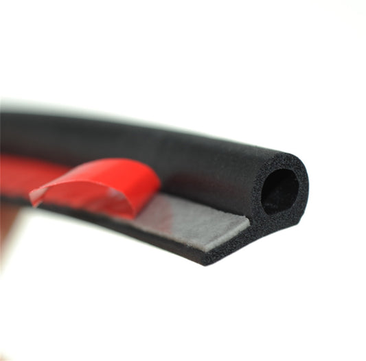 196 P-Shape Rubber Weather Seal Hollow Accessory Car Door Strip Weatherstrip