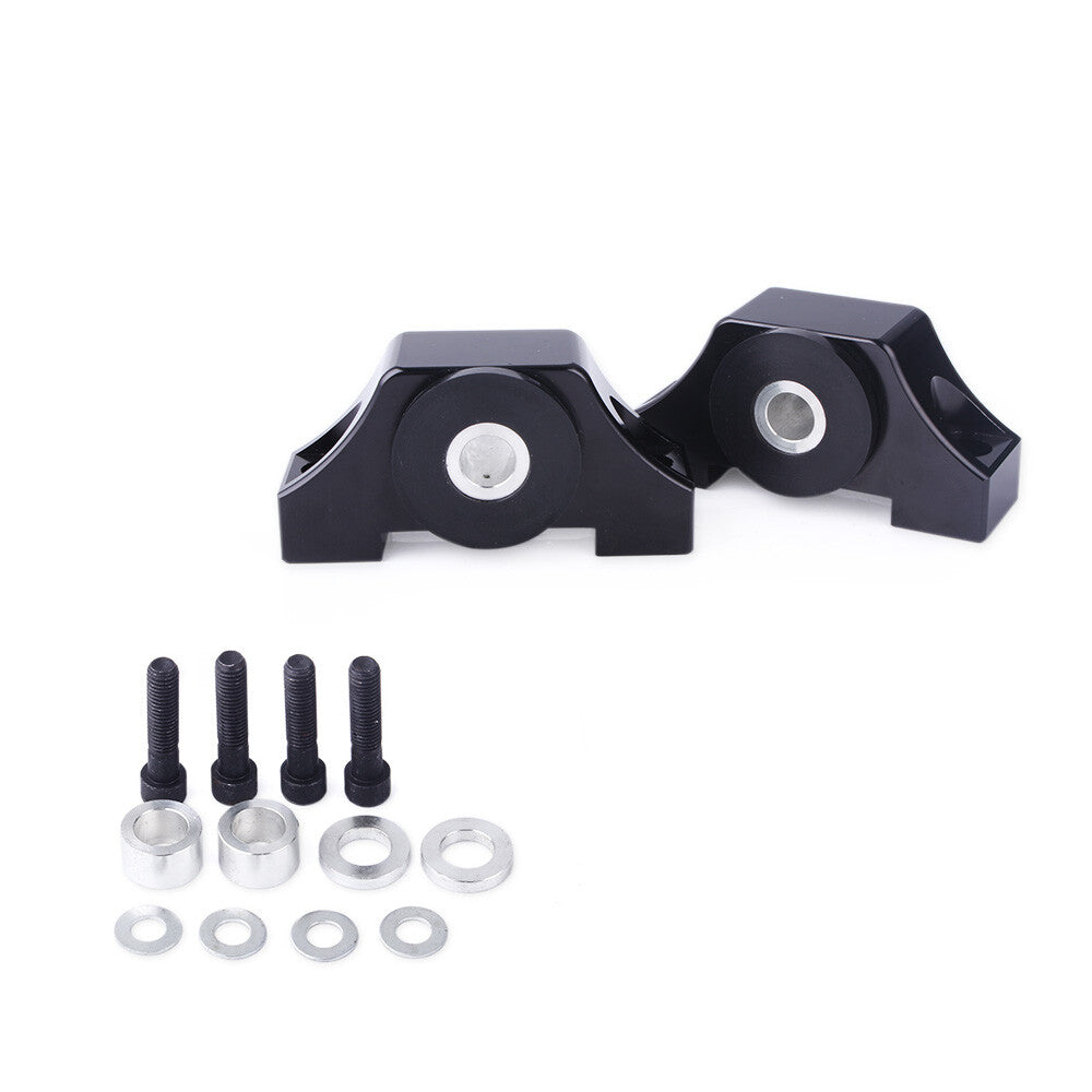 Black Motor Torque Mount Kit B-series/D-series For 92-01 EG EK JDM Q