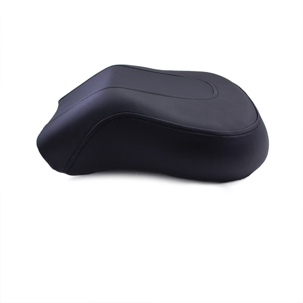 Motorcycle Black Rear Pillion Passenger for Seat for Harley FLSTF Fat Boy 2008-2014 Q