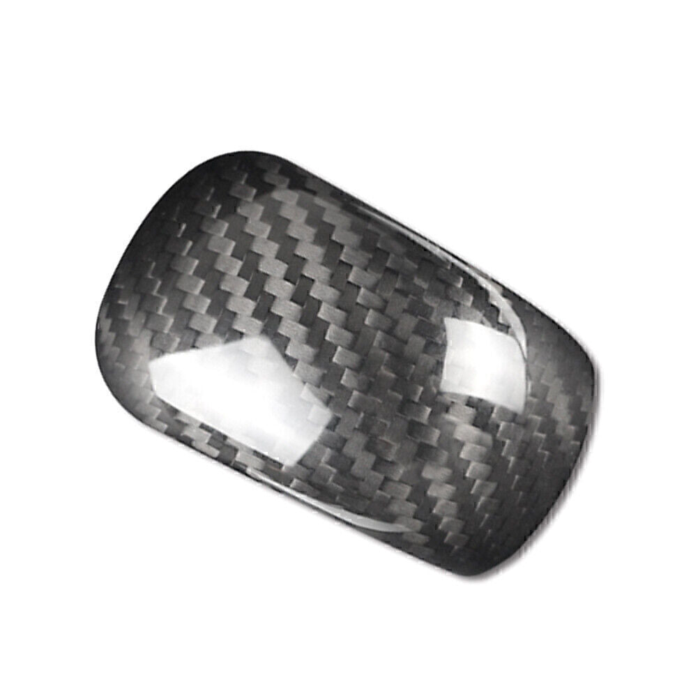 Carbon Fiber Car Gear Shift Knob Cover Trim Fit for Subaru Fitester 2013-2018 17