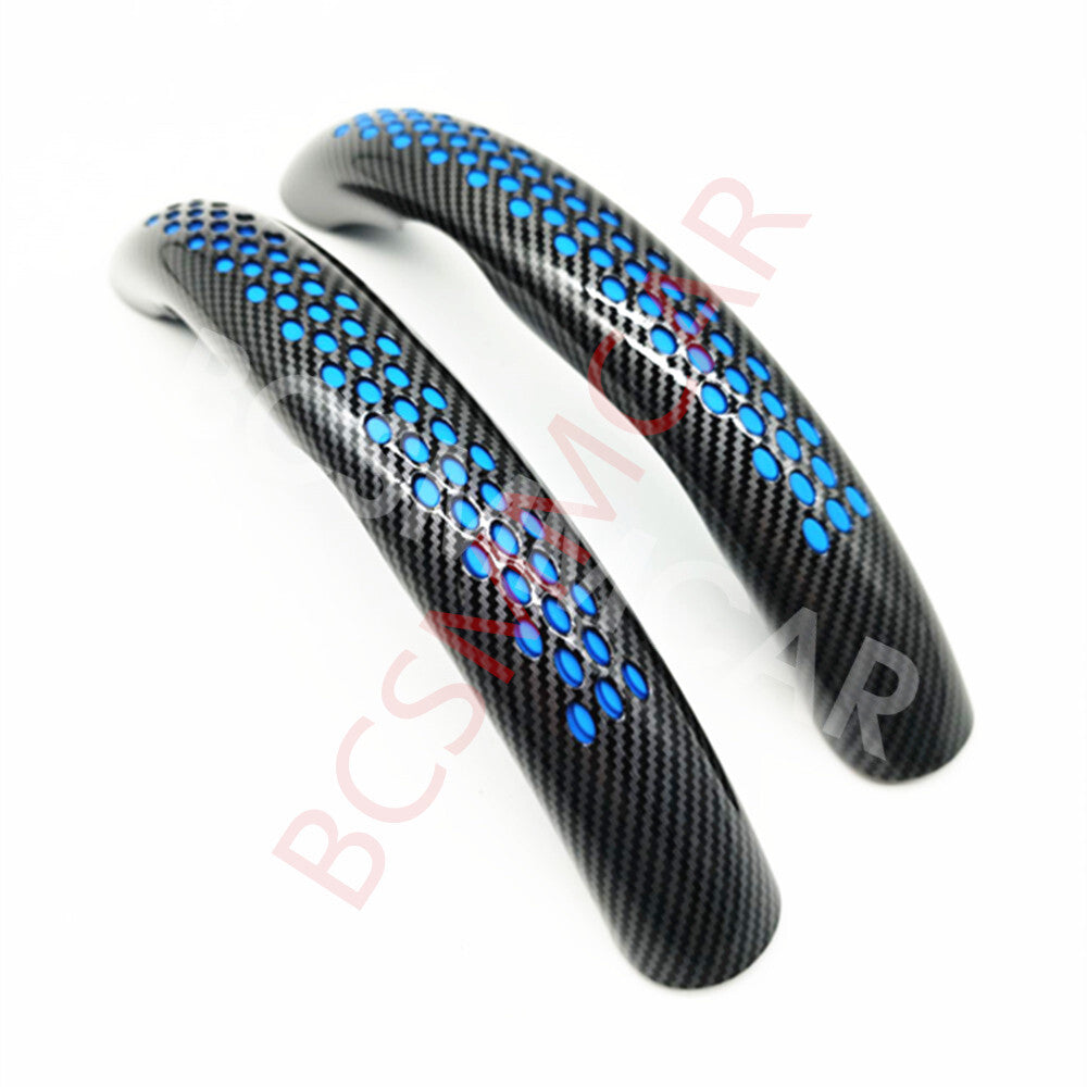 Car Steering Wheel Cover Protector Carbon Fiber Look Non-Slip Auto Accessories