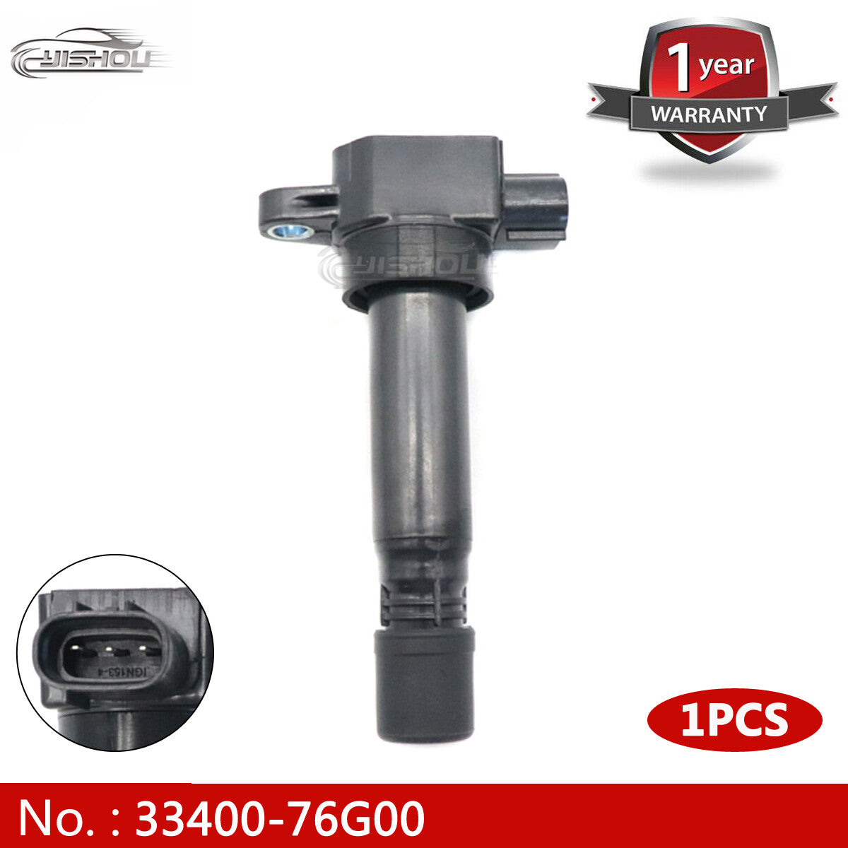 The 33400-76G21 ignition coil is suitable for Suzuki 00-02 Alto HA12/23 Wagon R+MA61 98-00 1.0