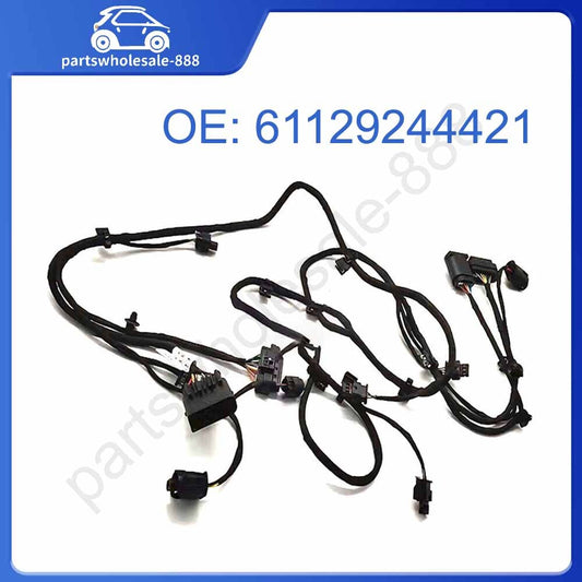 Front Bumper Cover Parking Sensor Wiring Harness PDC for BMW X5 E70 61129244421