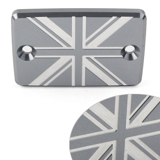 For Trident 660 Tiger Sport 660 21-22 Front Brake Fluid Reservoir Cap Cover Grey