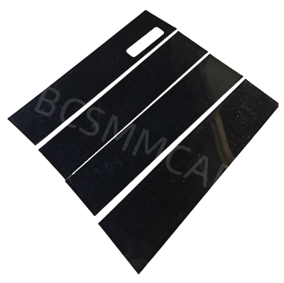 Car B Pillar Sticker Decals 4Pcs Black Accessories Fit for Ford F150 2015-2021