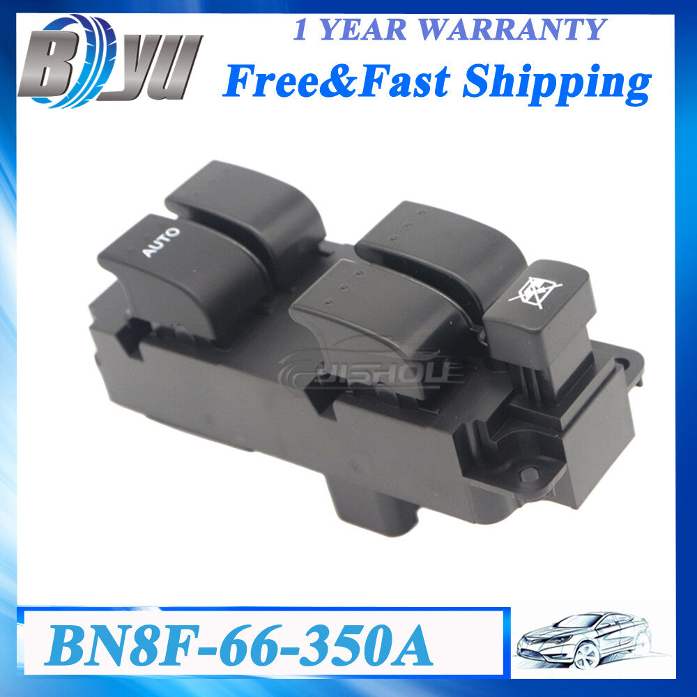 Driver Side Window Switch 5 Button BN8F-66-350A For 2004-2009 for Mazda 3 2.0L 2.3L
