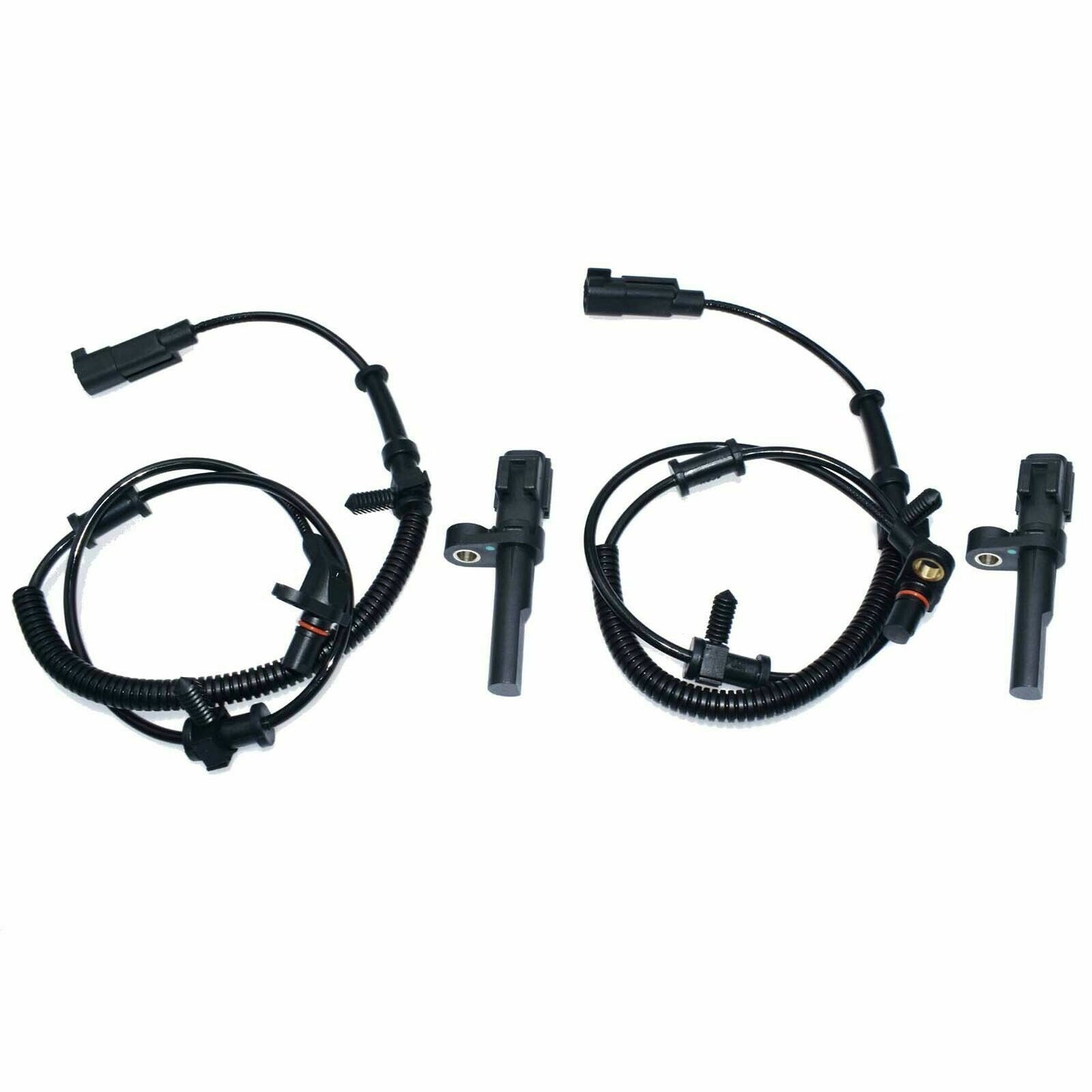 4-Piece ABS Wheel Speed Sensors (Front and Rear LH) for Dodge for RAM 1500 Pickup (December 2009)