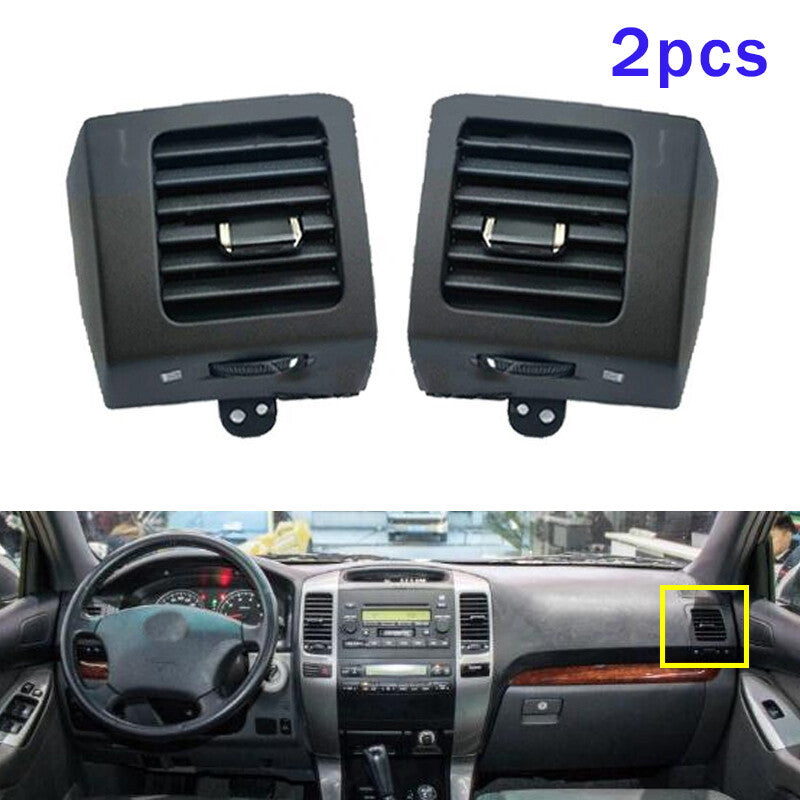 2PCS Air vent Outlet A/C for Toyota for Land Cruiser Prado 120 for Lexus GX470 2003-2009