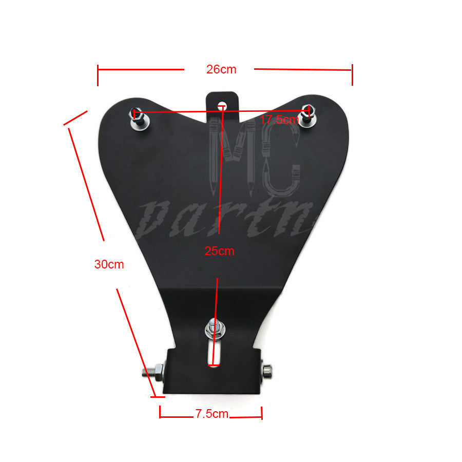 Motorcycle Solo for Seat Baseplate Springs Bracket for Harley Sportster XL883 XL1200 Q