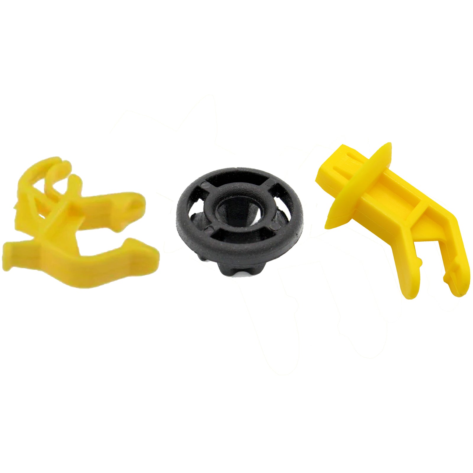 2 Pcs Set Car Front Door Side Rubber Badge Pro Badge Fender 3D Sticker Decoration- v