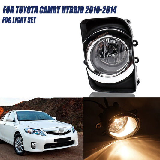 Bumper Car Fog Lights Lamps for Camry Hybrid 2010 2011 2012 2013 2014 Set n