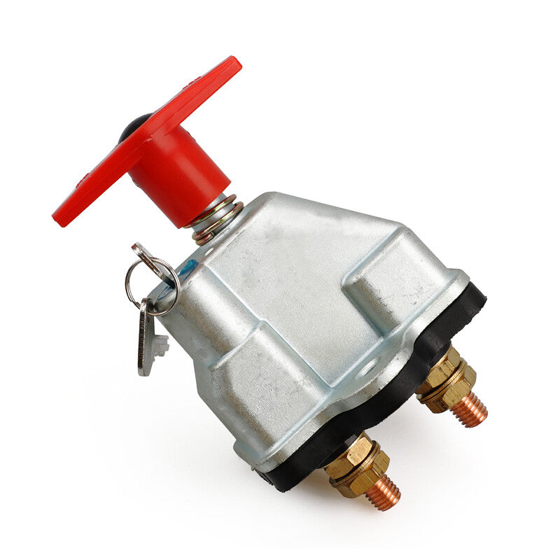 250A Battery Isolator Disconnect/Off Switch Key for Cars, Marine Vehicles - n