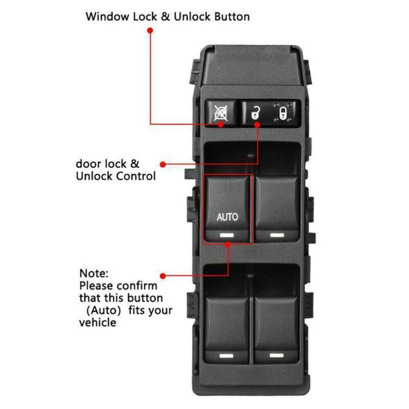 for Chrysler for Dodge for Jeep 4602781AA Master Power Window Switch Left Driver Side 1