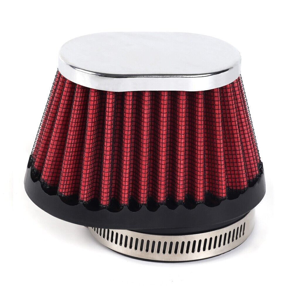 Motorcycle High Flow Air Filter 2â€?51mm For Motocross Scooter Air Pods Cleaner Q
