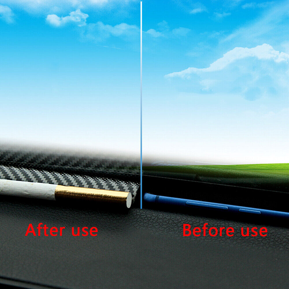 1.6M Car Dashboard Gap Filling Sealing Strip Accessories Rubber Carbon Fiber x1