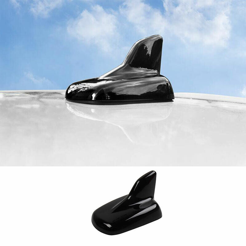 Carbon Fiber Car Side Fender Air Vent Decor Wing Cover Trim Universal 2pcs- v