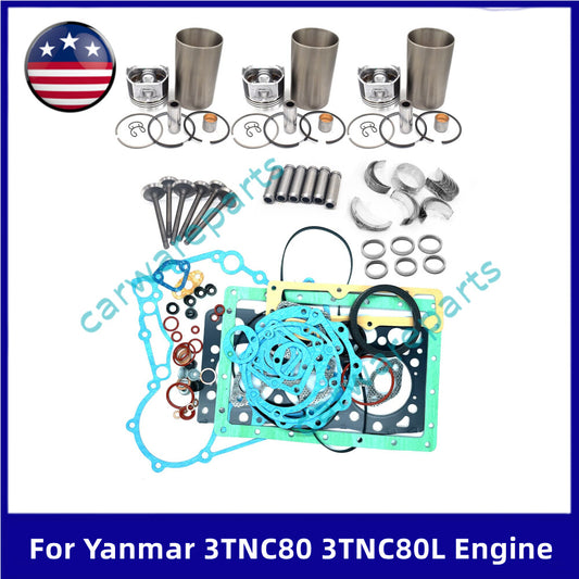 6-Piece Piston Ring Set Mast 81 mm STD Fits for Audi A6 C6 Avant BDW 2005 - 2008 06E198151M 14735 B