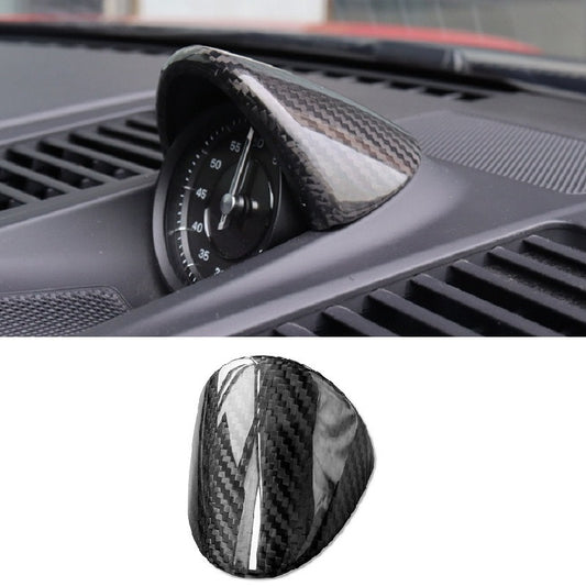 NEW for Porsche for 911 992 19-22 Carbon Fiber Car Dashboard Gauge Pod Cover Trim