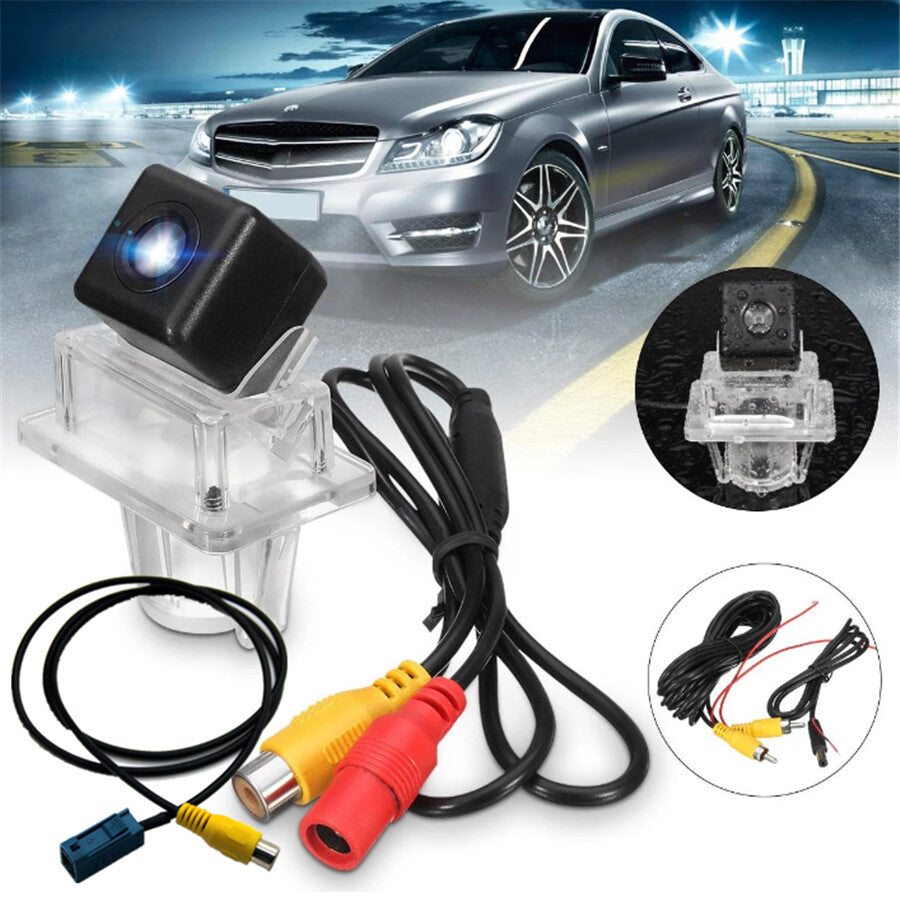 Rear View Backup Camera for Mercedes C Class W204 C300 C63 S204 Factory Stereo Q