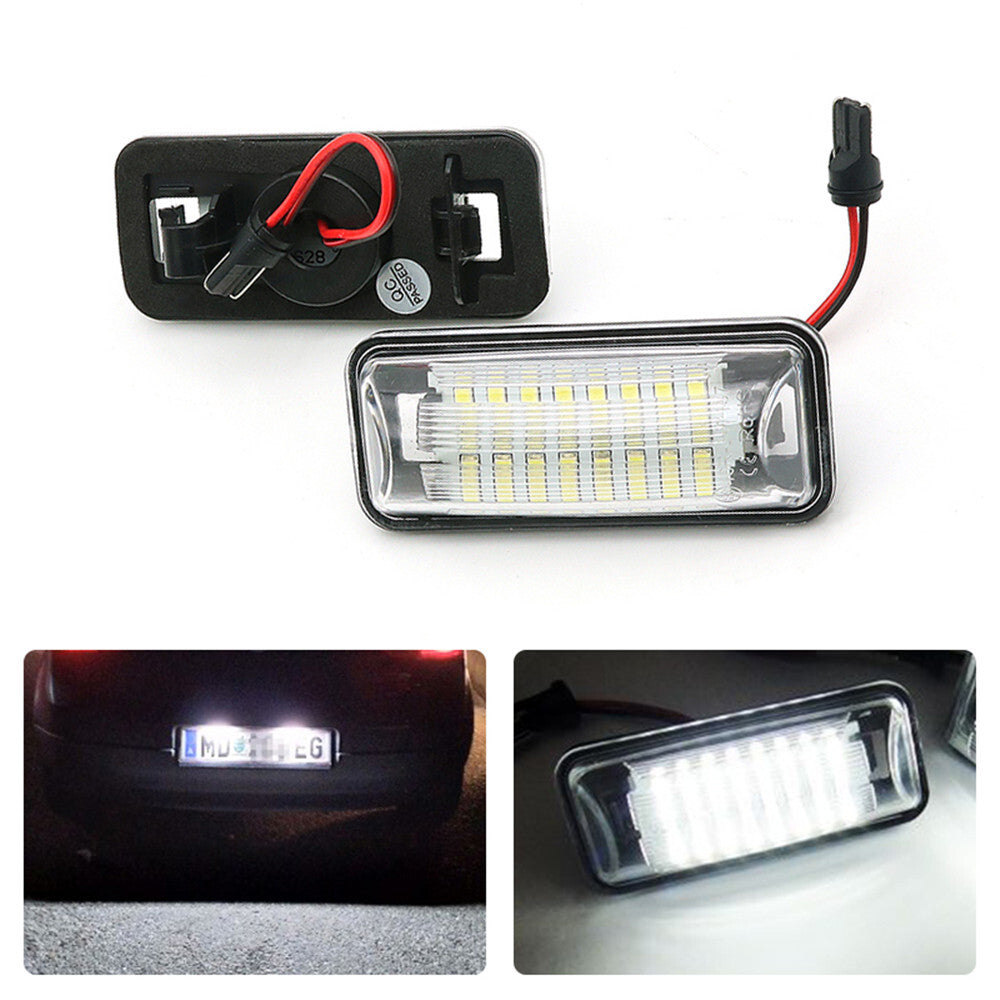 for Subaru WRX WRX STI Wagon 2011-2014 Rear LED Number License Plate Light Lamps