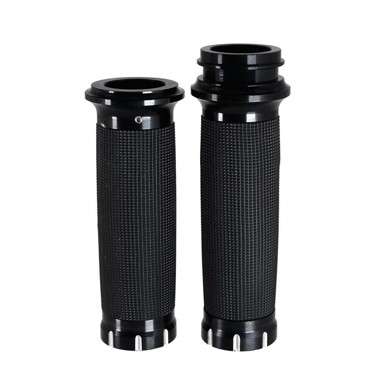 Black 1 Electronic Throttle Handlebar Hand Grips for Harley Road Electra Glide