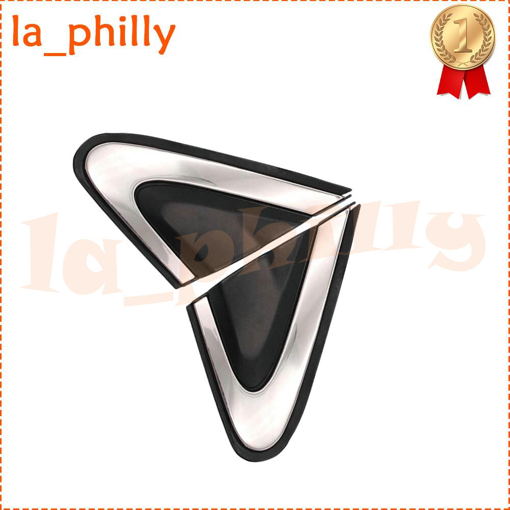 2X Side Mirror Corner Triangle Cover Pillar Trim RHLH For 12-16 for Honda for CR-V CRV