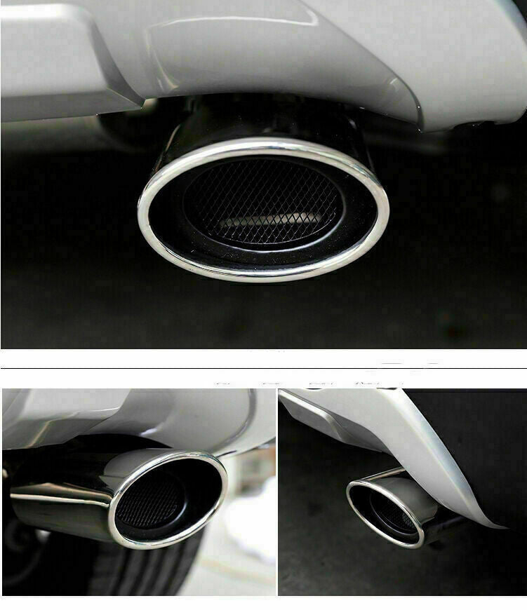 For 2021-24 for Toyota for Sienna Chrome Exhaust Muffler Tail Pipe Tip Tailpipe Trim 1X