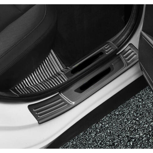 3P for Land Cruiser LC200 2016-2021 Rear Bumper Guard Molding Cover Trim v