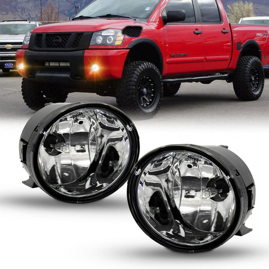 Fog Light for 2005 - 2007 Armada/2004 - 2014 Titan/2004 Pathfinder Armada L+R- v