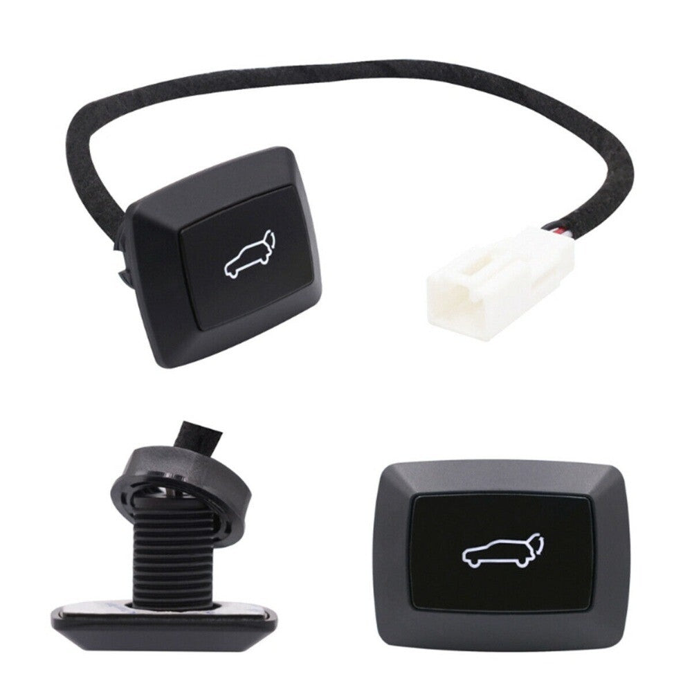 Car Rear Trunk Boot Release Switch Tailgate Lock Button W/ Red LED Indicator New n