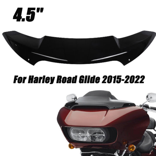4.5-inch windshield, black windshield, for Harley Road Glide, special FLTRXS 2015-2022- n