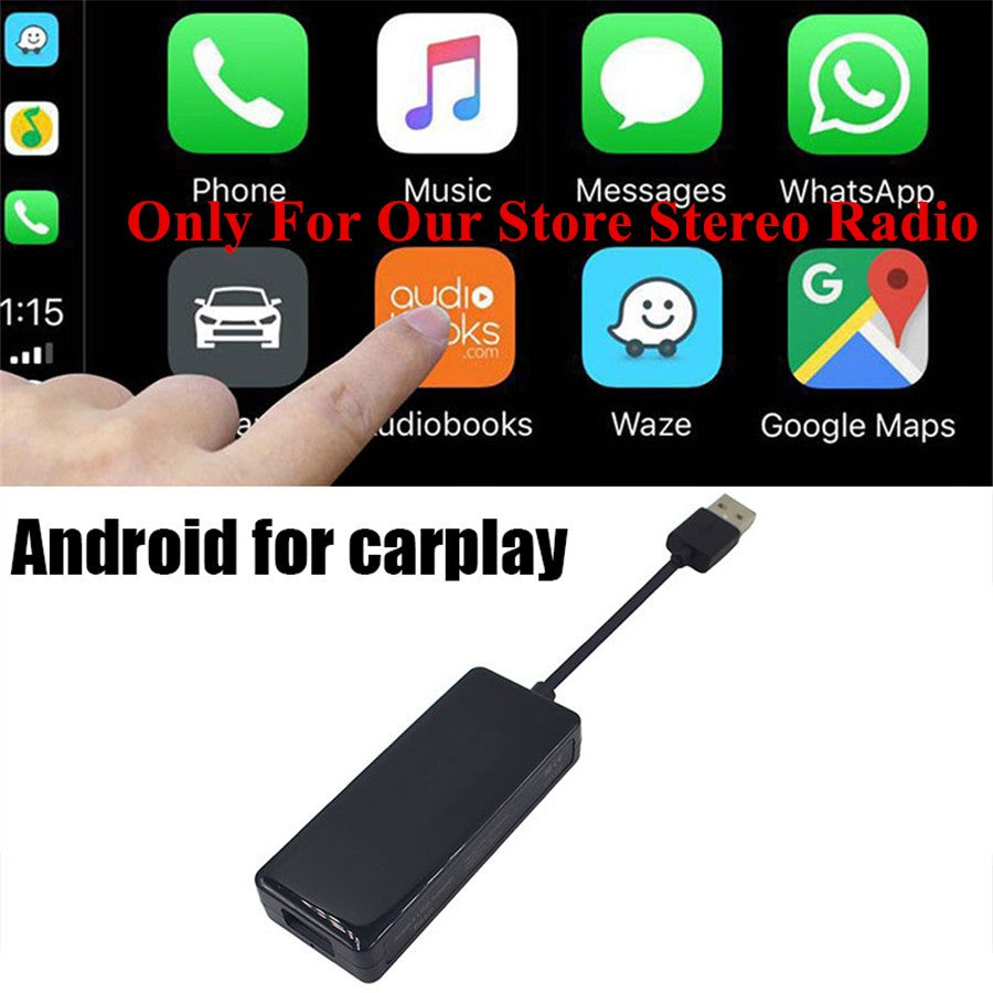For Android Car GPS Navigation Stereo Radio Carplay Dongle Android Adapter