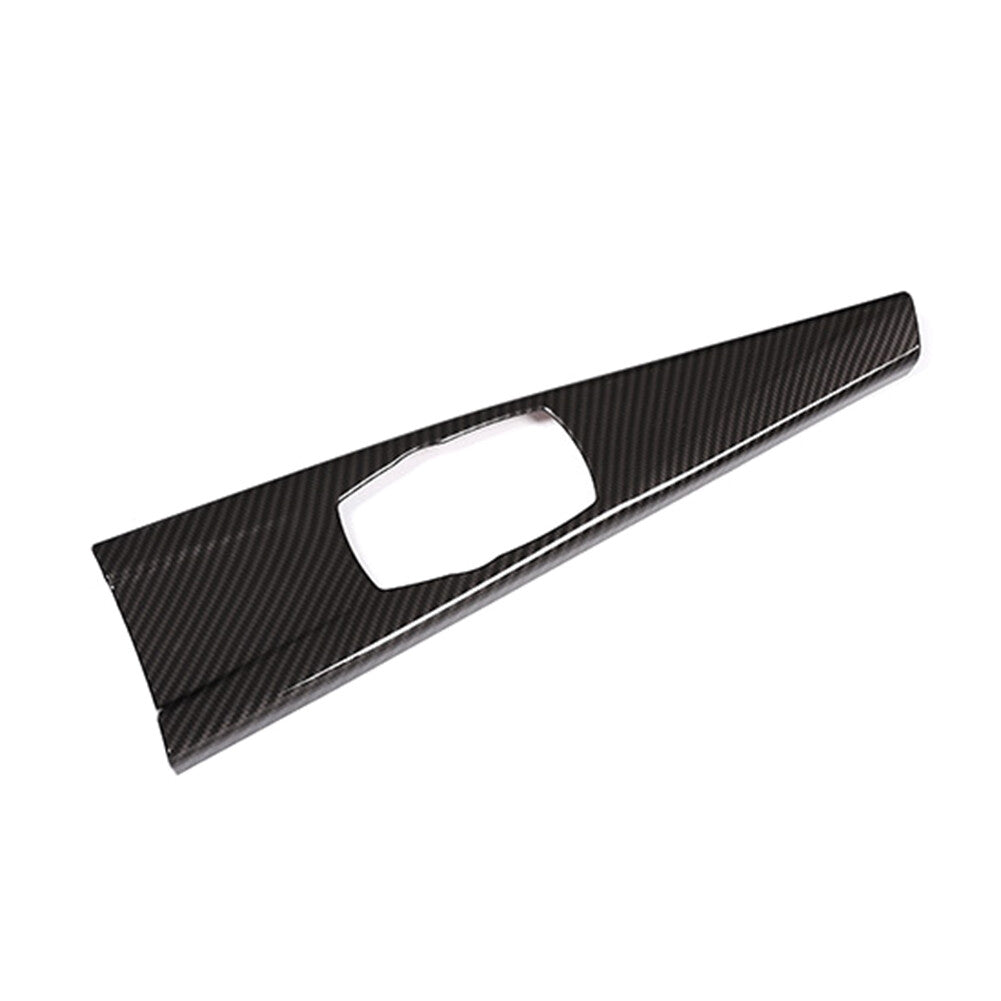 Fit for BMW 3 4 Series F30 F34 2013-18 LHD Carbon Fiber Multimedia Panel Cover Trim