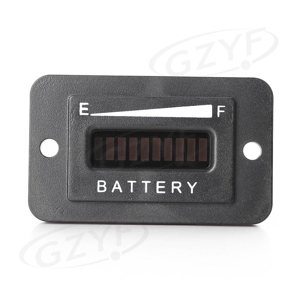 36V LED Battery Status Indicator Meter Gauge Fit for Yamaha Cart Trucks Universal po
