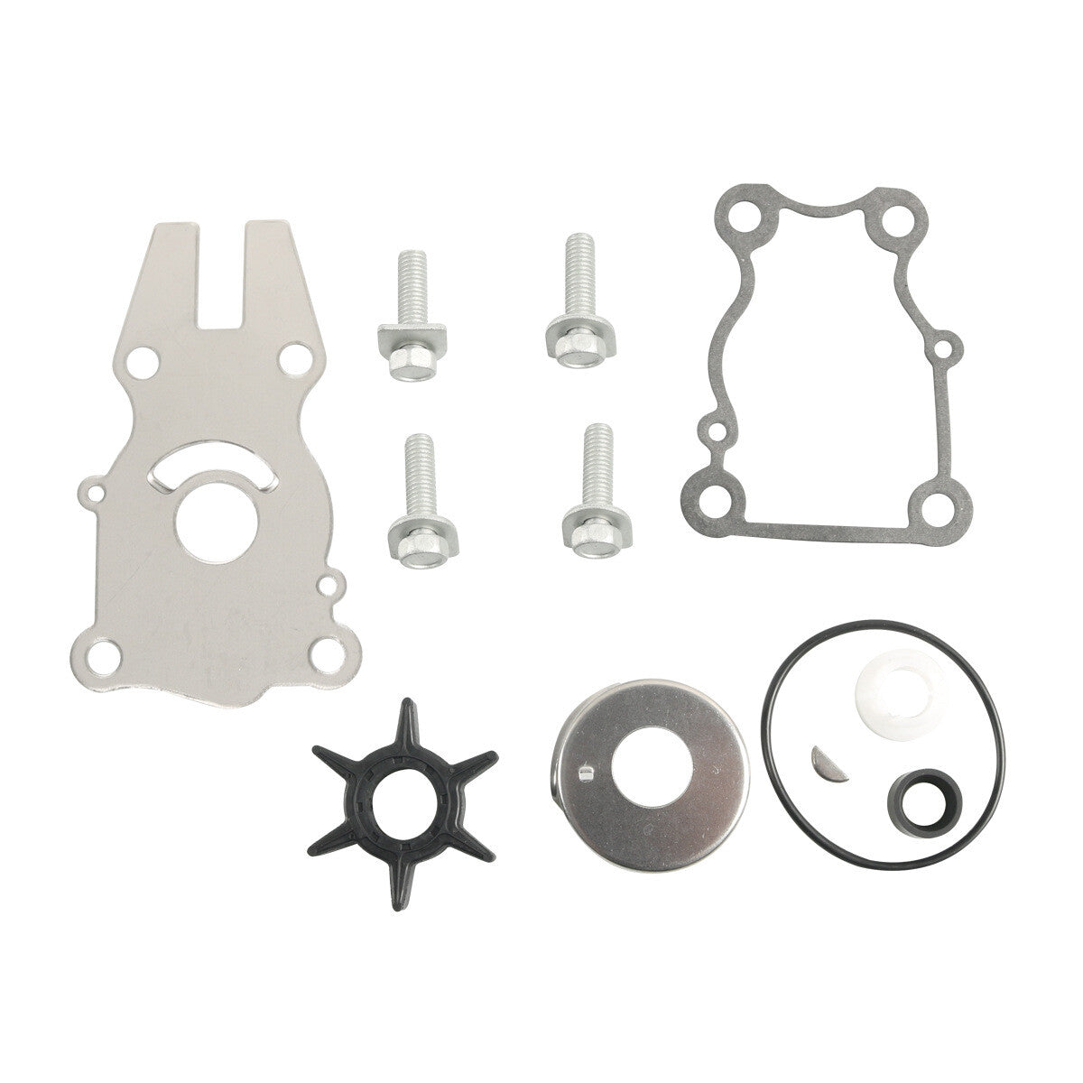Water pump impeller repair kit for Yamaha 40HP/50/60HP outboard motor 63D-W0078-01-00