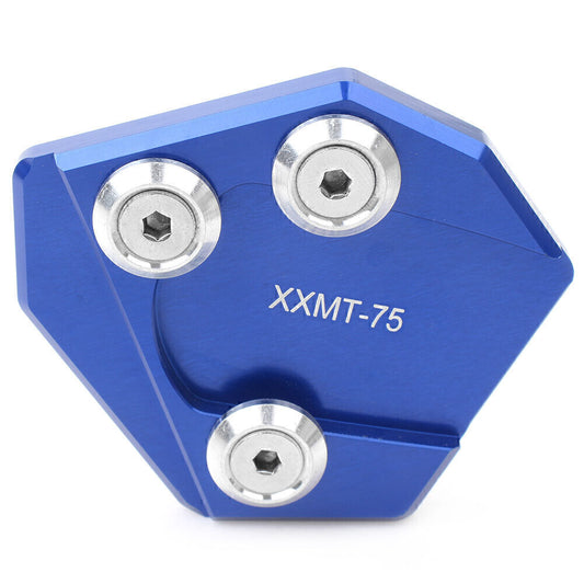 Kickstand Foot Side Stand Extension Enlarger Pad Fit for Yamaha GTR 2004-2015 BLUE Q