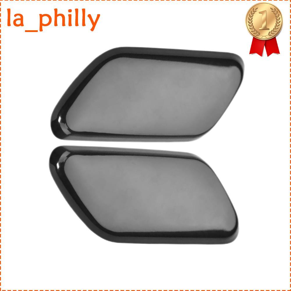 2X Headlight Washer Jet Nozzle Cover Unpainted LH+RH For Prius XW30 2011-2015 Q