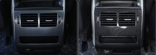 for Rover Range Sport 2014-2017 Carbon Car Rear Air Outlet Vent Panel Trim Cover