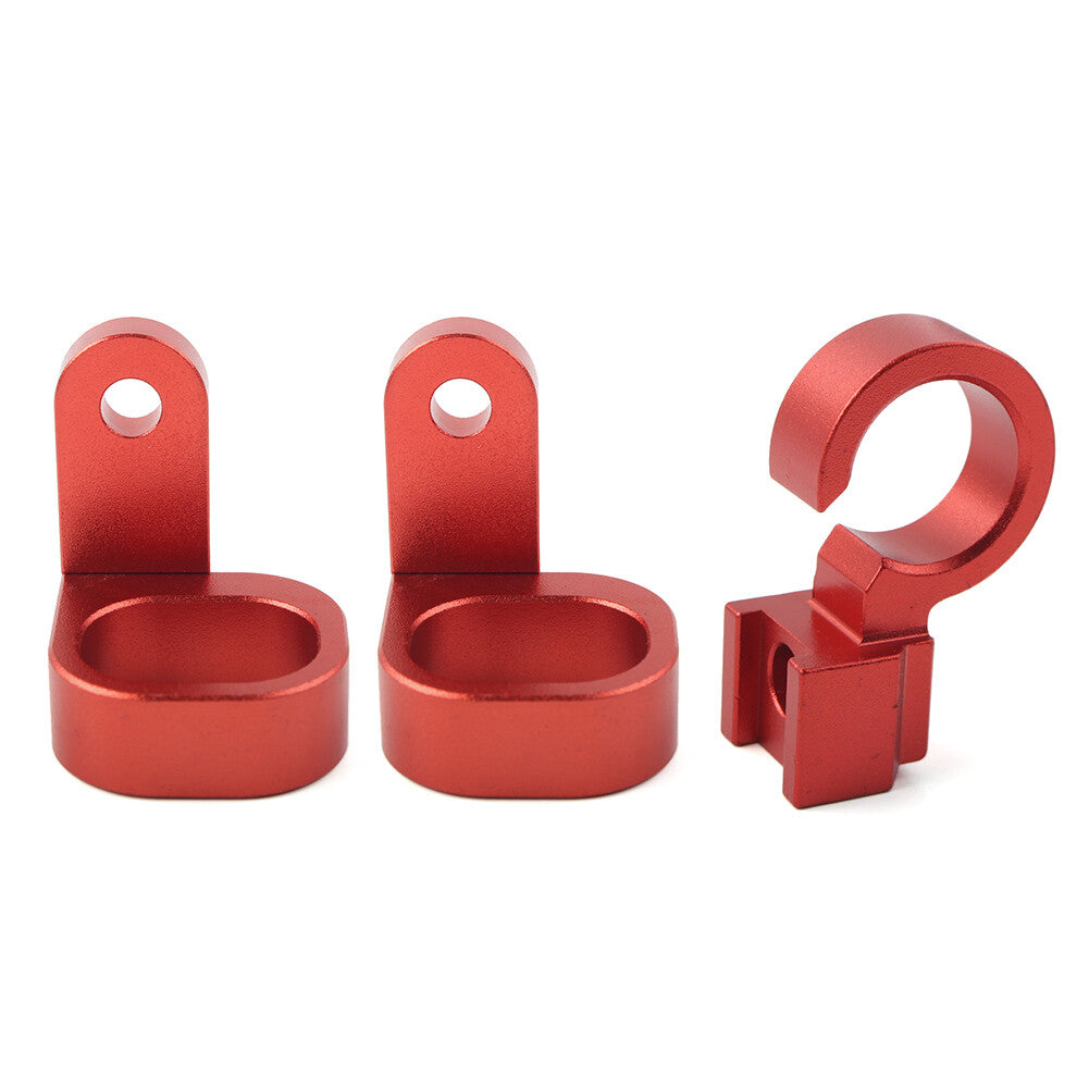 Front Rear Brake Hose Line Clamp for Suzuki DRZ400SM 2005-2022 RMX450Z 10-11 Red
