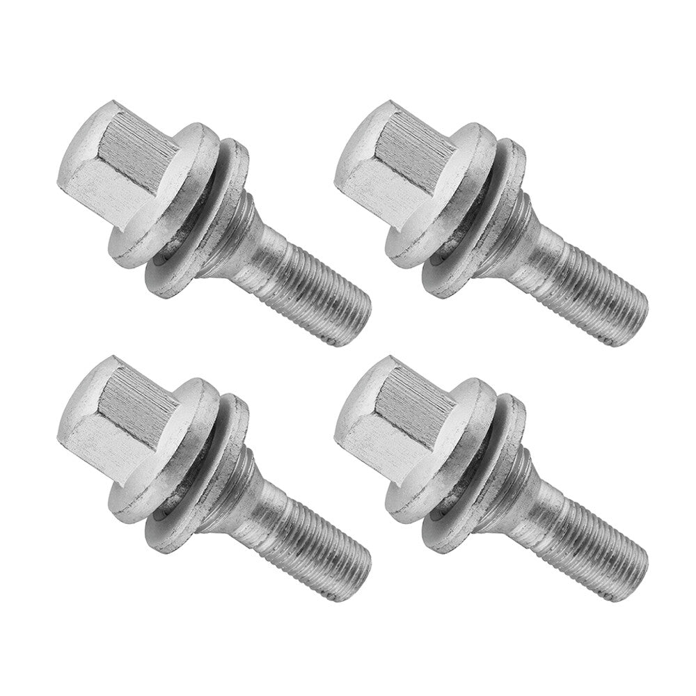 4Pcs Wheel Bolts Fits for Peugeot 206 207 307 308 406 407 607 Partner Q